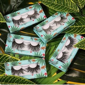 Set of 5 fluffy 5D false lashes